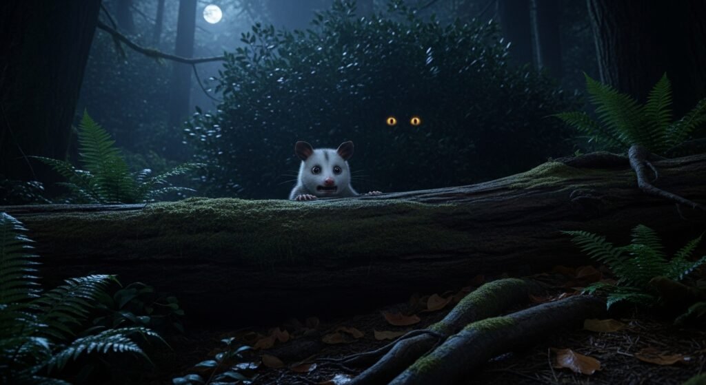 A Lição Que o Gambá Nunca Esperava: O Que Aconteceu Naquela Noite Vai Te Surpreender reflexão